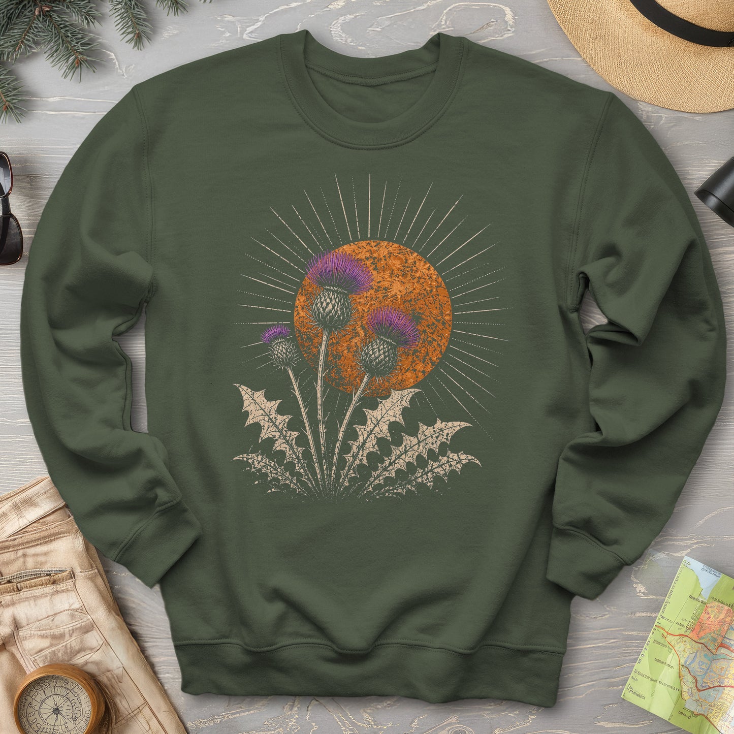 Thistle Sunset Sweatshirt