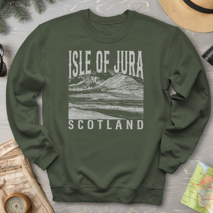 Isle of Jura Scotland Sketch Sweatshirt