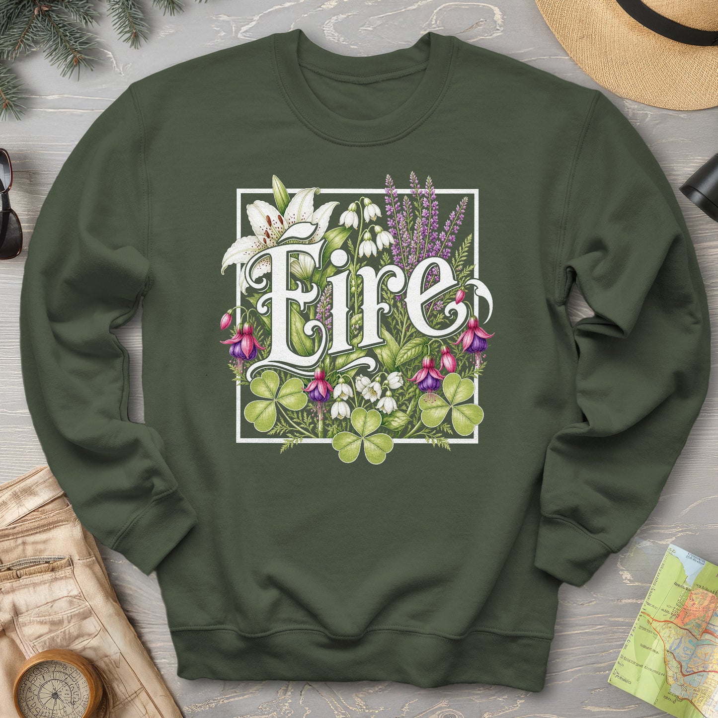 Eire Floral Sweatshirt