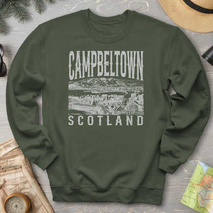 Campbeltown Scotland Sketch Sweatshirt