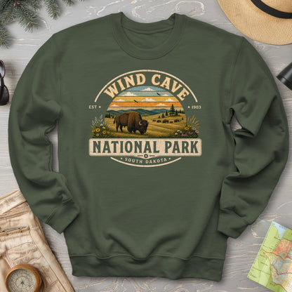 Wind Cave Medallion Sweatshirt