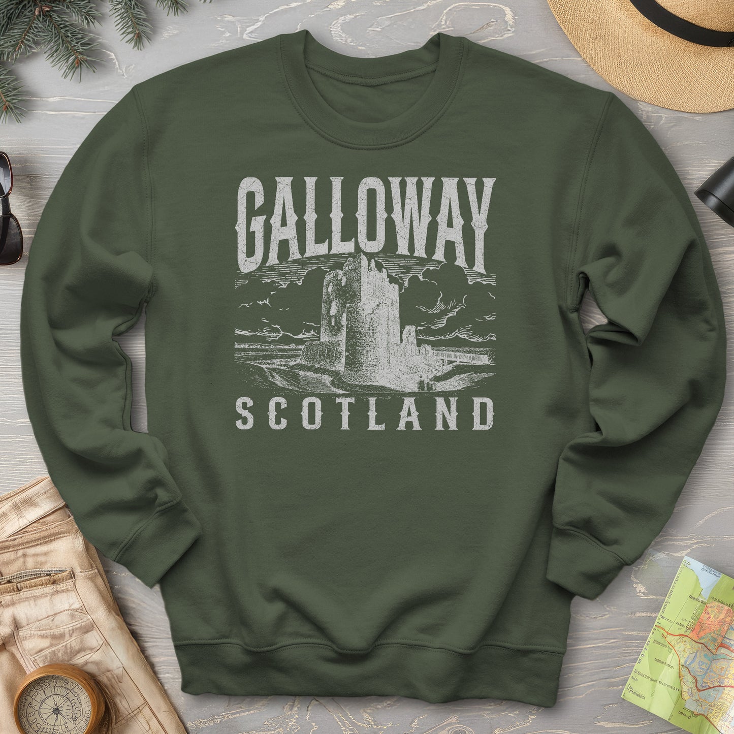 Galloway Scotland Sketch Sweatshirt