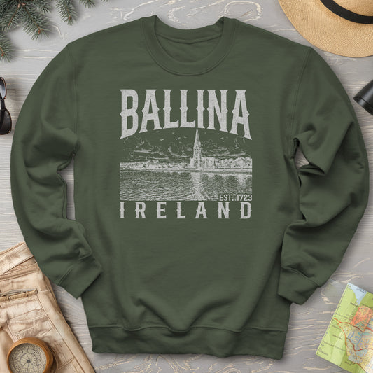 Ballina Ireland Sketch Sweatshirt