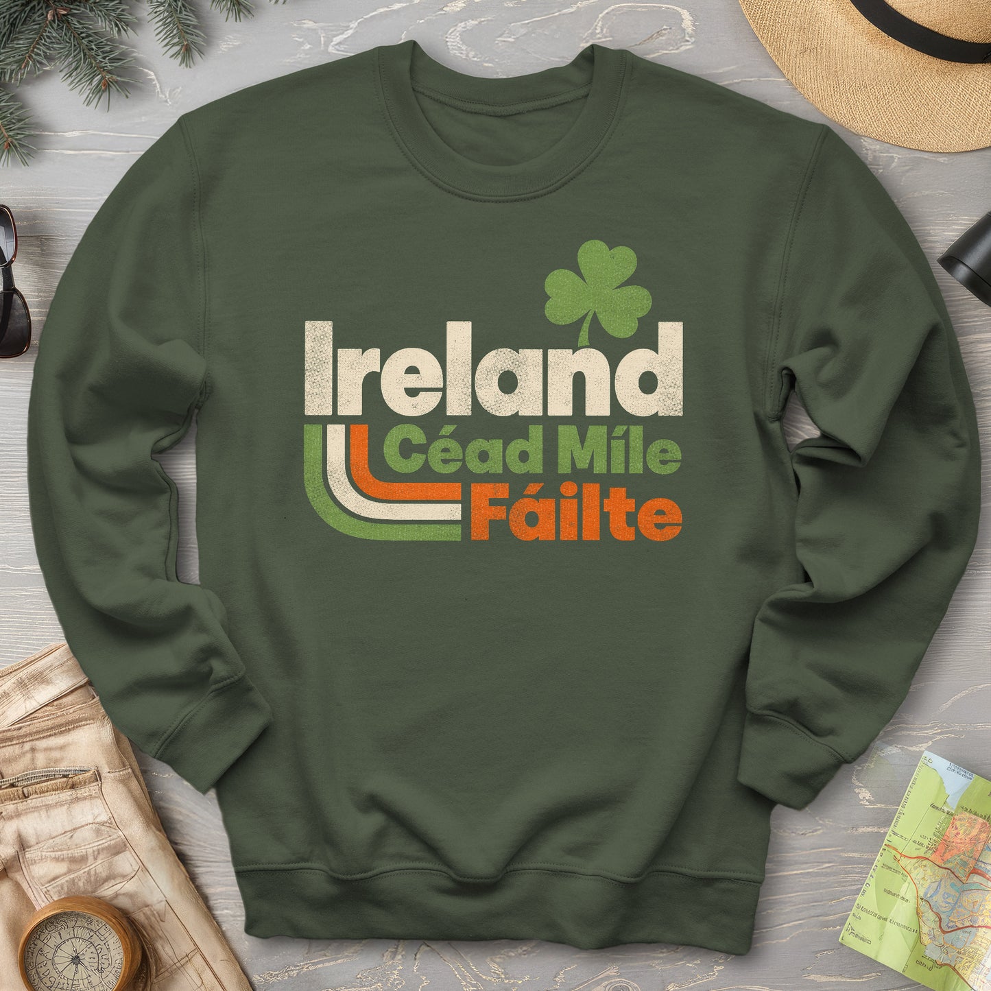 Ireland 70's Throwback Sweatshirt