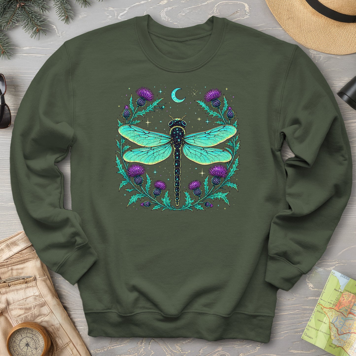 Lunar Dragonfly Sweatshirt