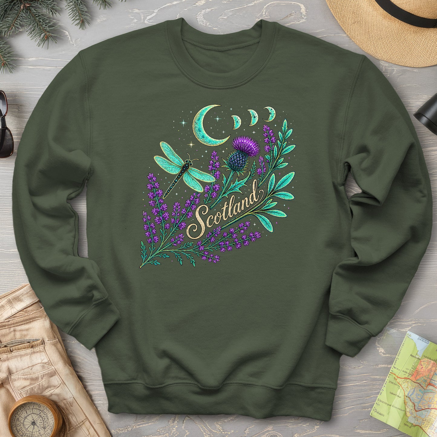 Scotland Mystic Glow Sweatshirt