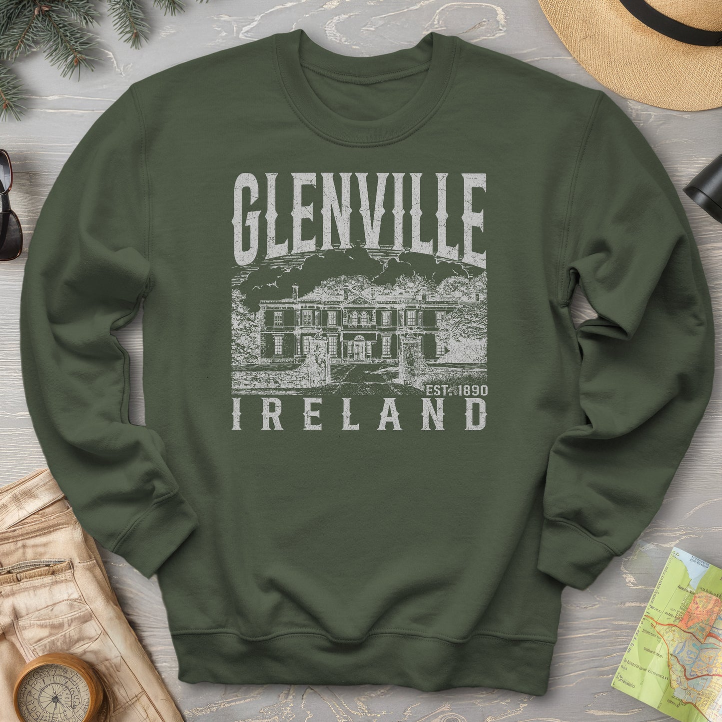 Glenville Ireland Sketch Sweatshirt