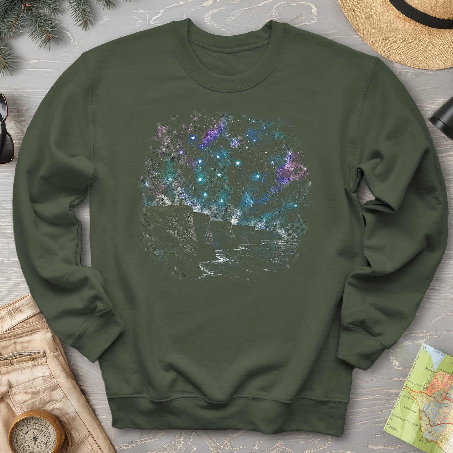 Cliffs of Moher Stars Sweatshirt