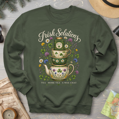Irish Solutions Tea Cups Sweatshirt