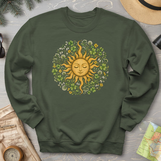 Shamrock Celestial Sun Sweatshirt