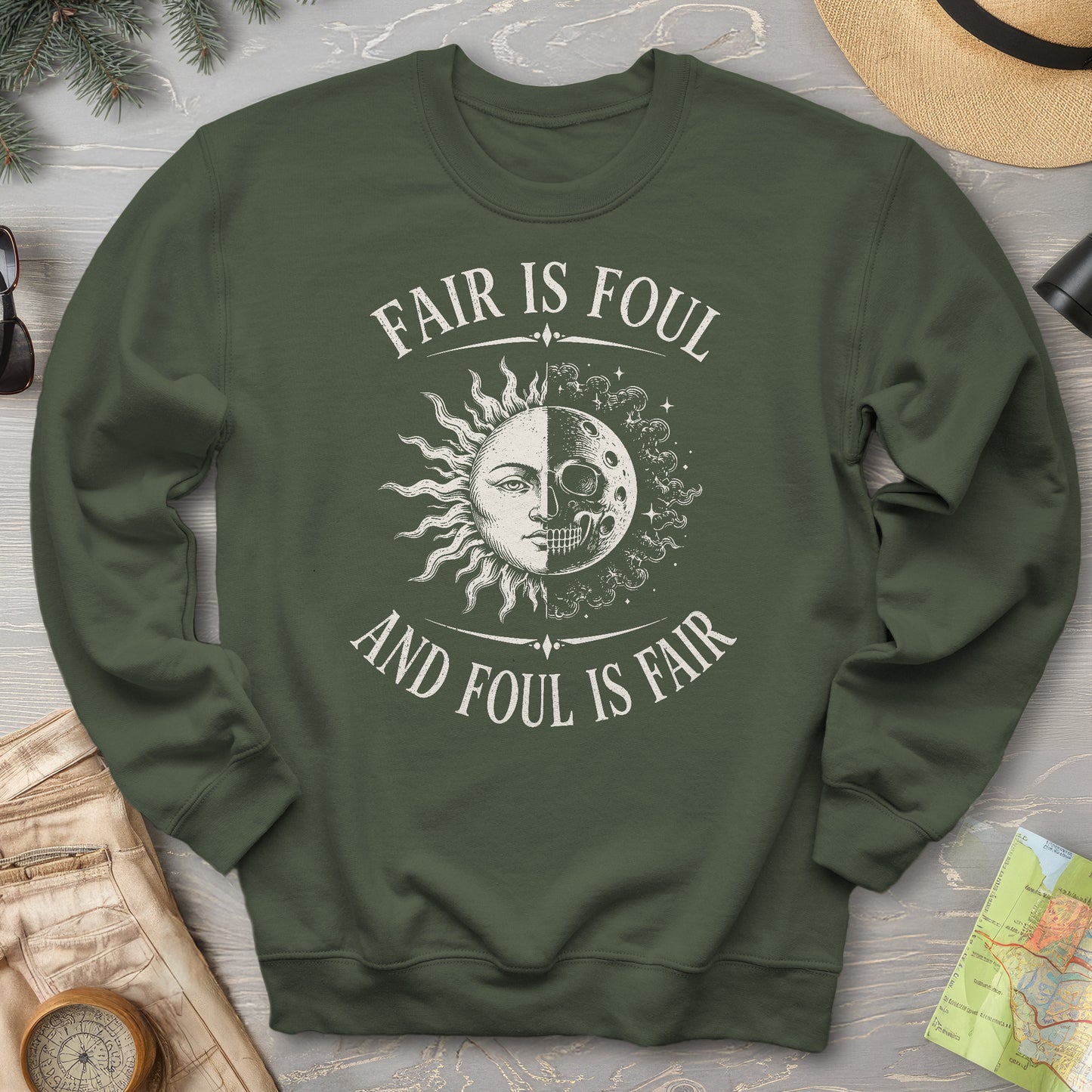 Fair Is Foul MacBeth Sweatshirt