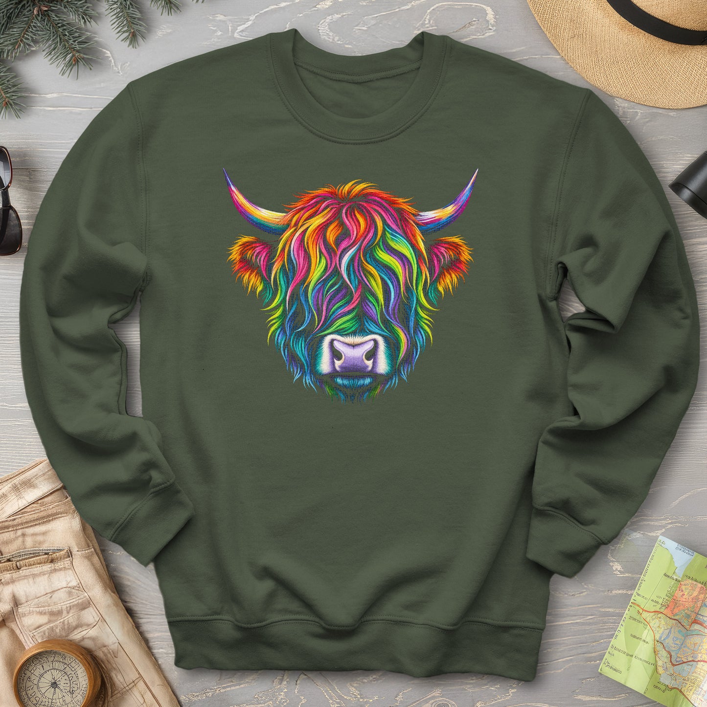 Color Glow Coo Sweatshirt
