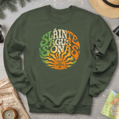 Sláinte Agus Sonas Sweatshirt