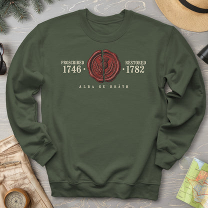 1746 Remembered Seal Sweatshirt