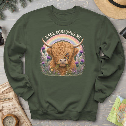 Raging Coo Rainbow Sweatshirt