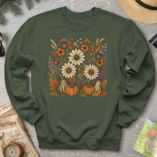 Pumpkin Florals Sweatshirt