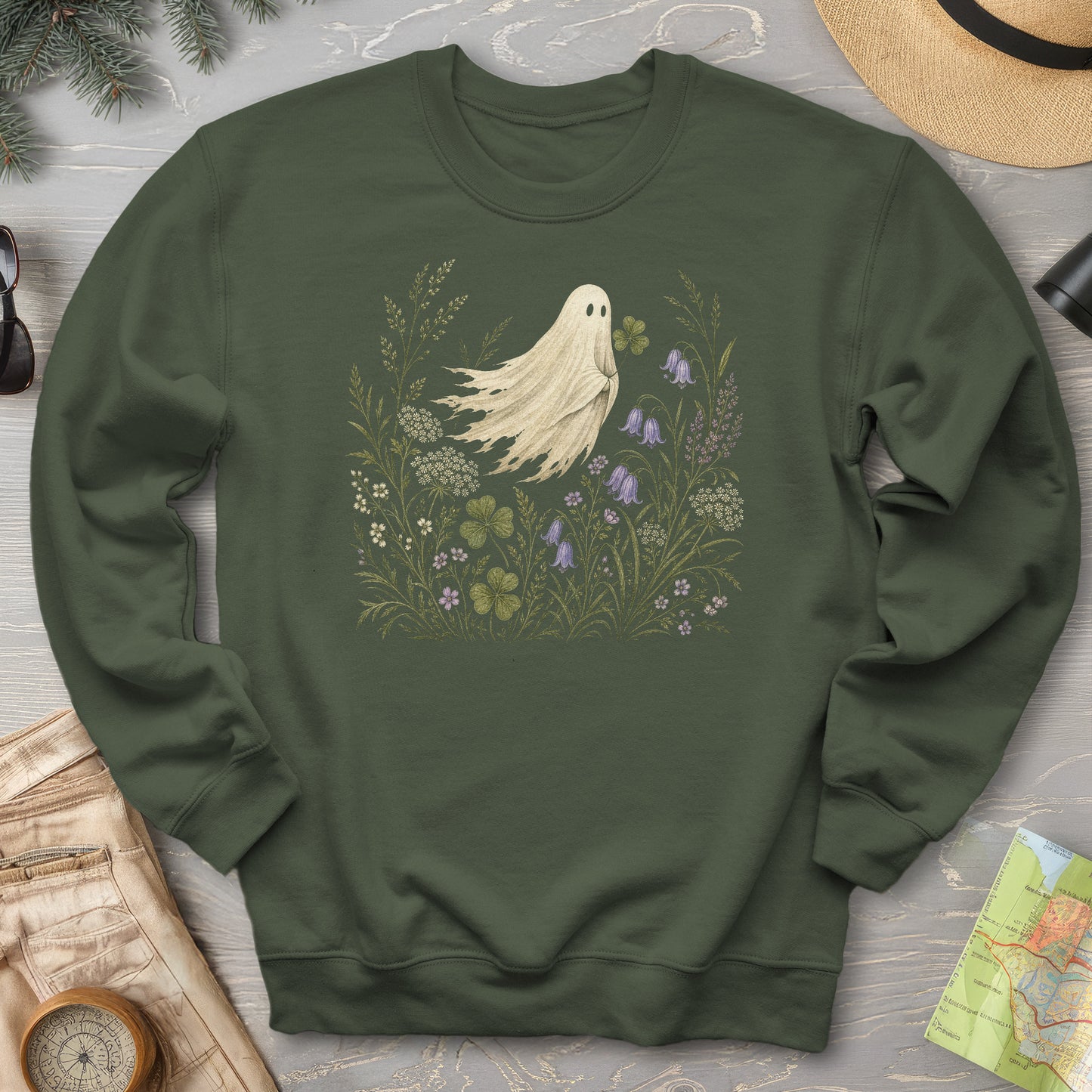 Shamrock Ghost Sweatshirt