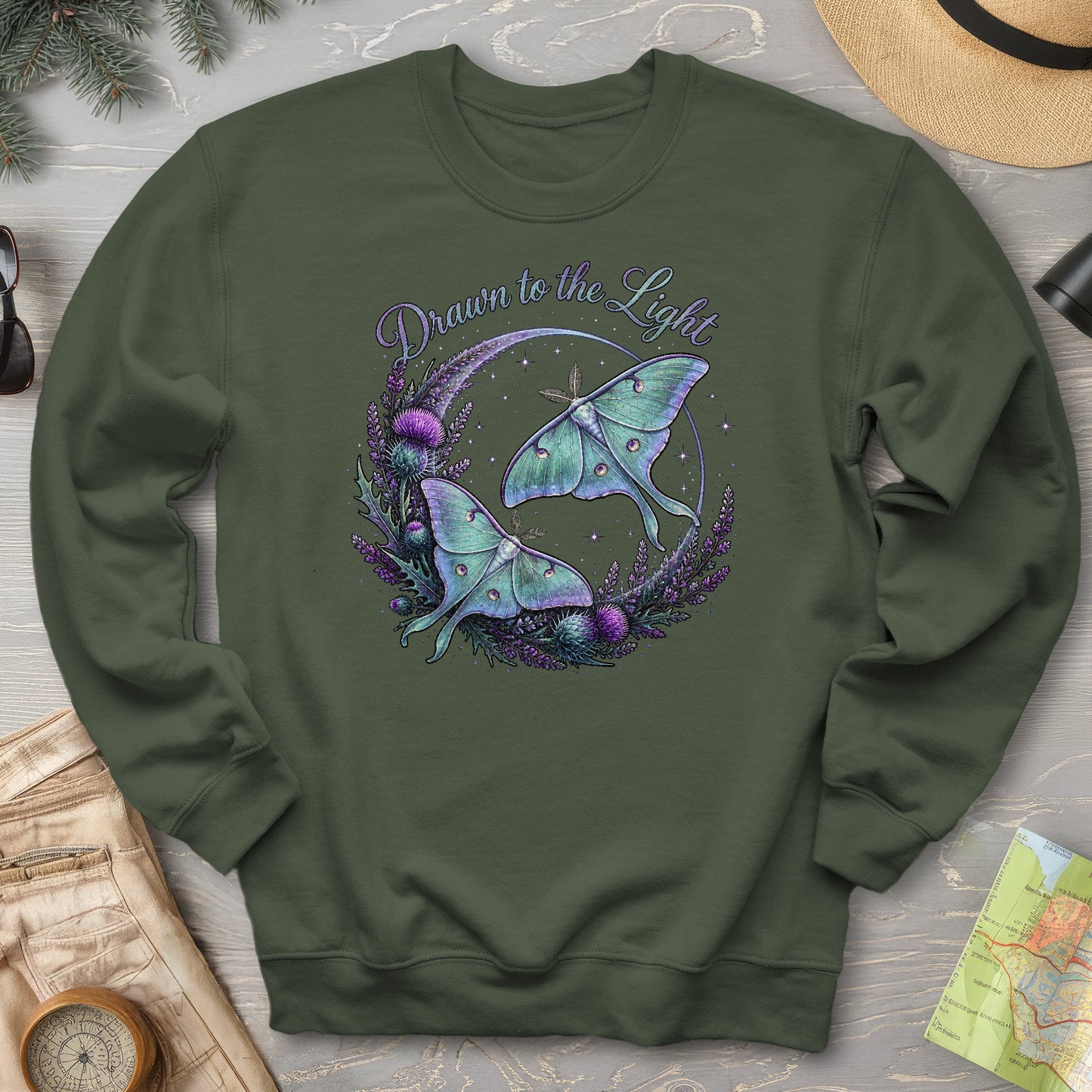 Drawn To The Light Sweatshirt