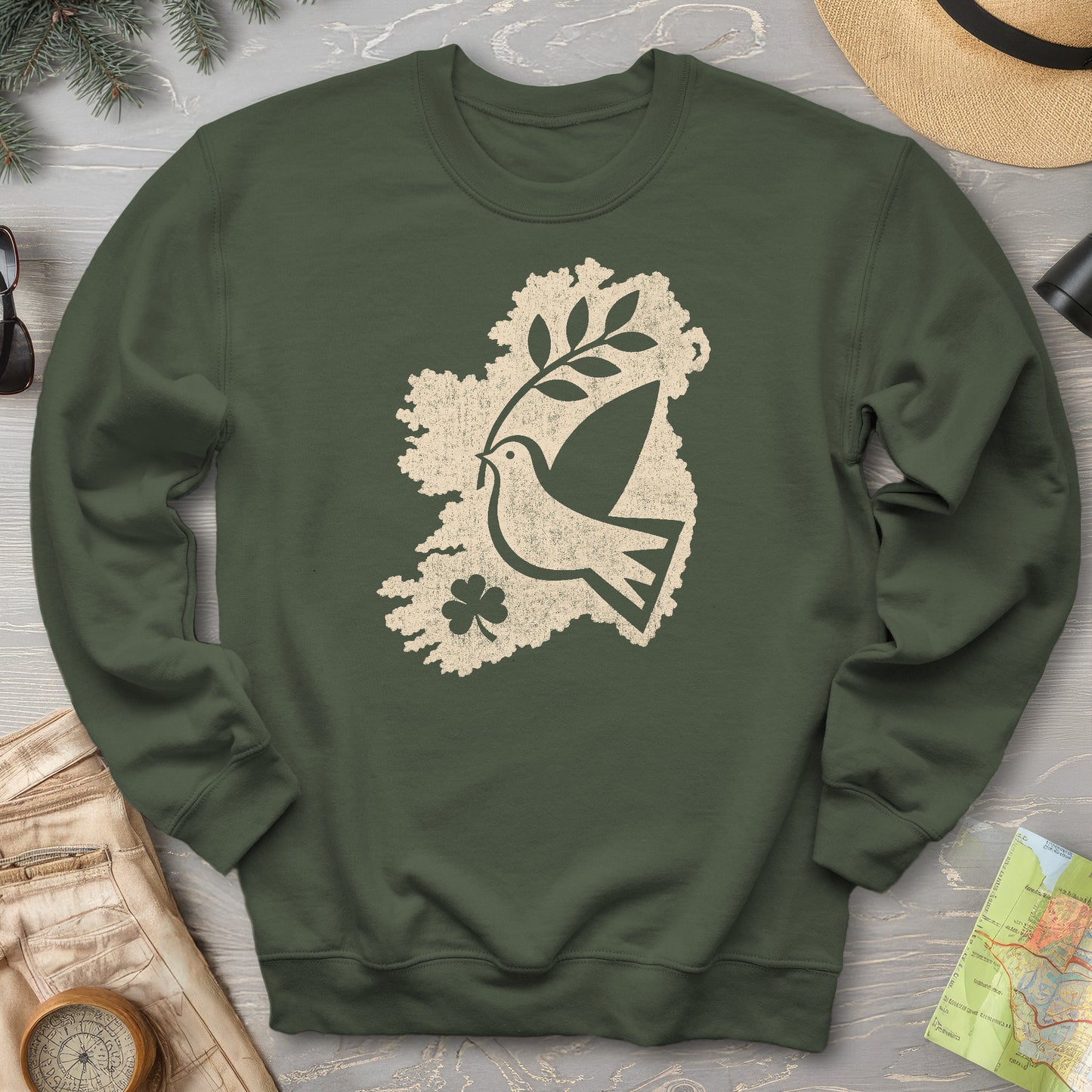 Éire Olive Branch Sweatshirt