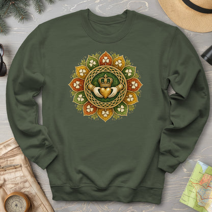 Claddagh Fall Mandala Sweatshirt