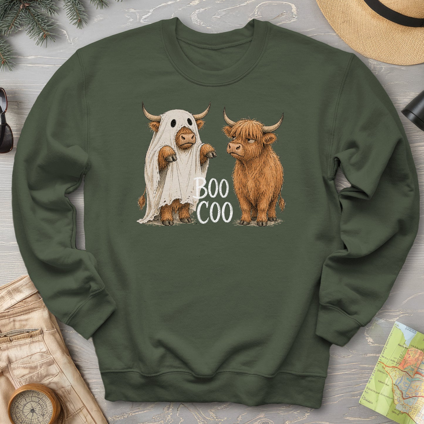 Boo Coo Duo Sweatshirt