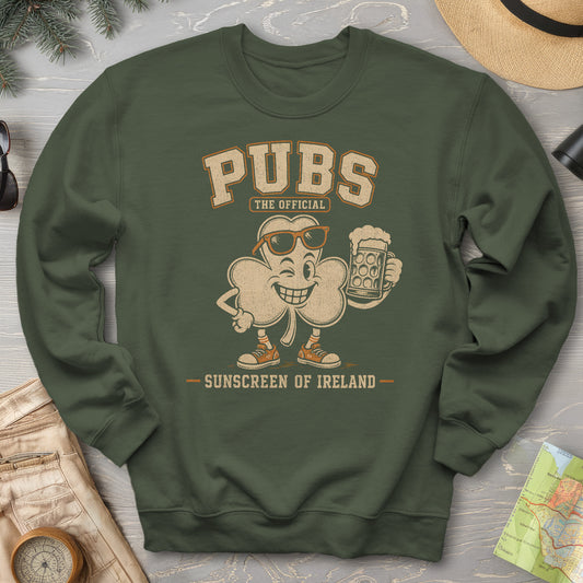 Pubs Irish Sunscreen Sweatshirt