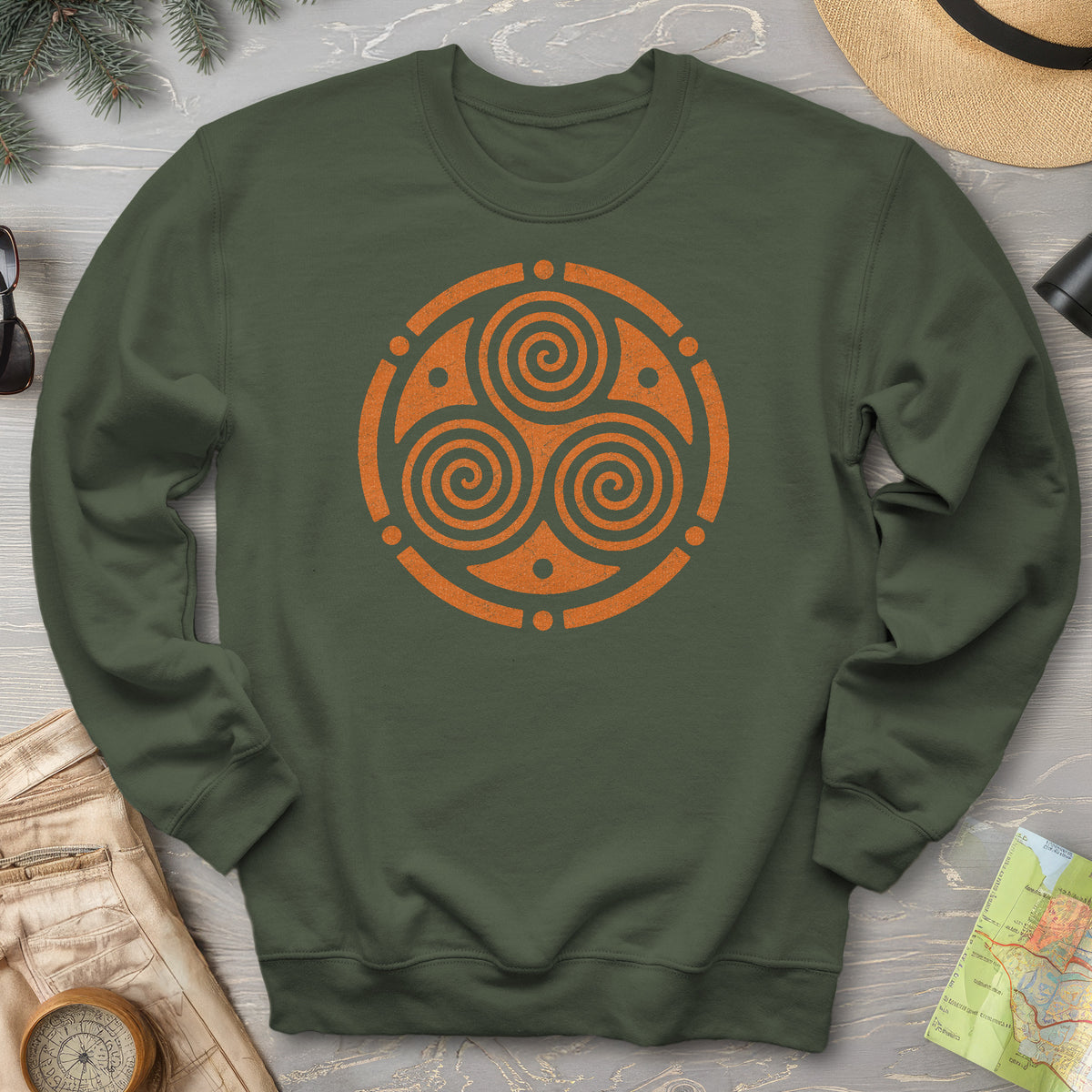 Triskele Circle Sweatshirt