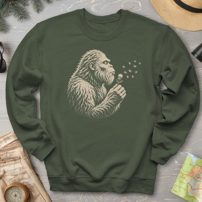 Bigfoot Blowing Thistle Sweatshirt