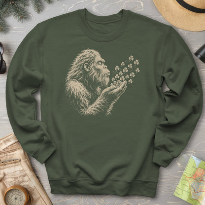 Bigfoot Shamrocks Sweatshirt