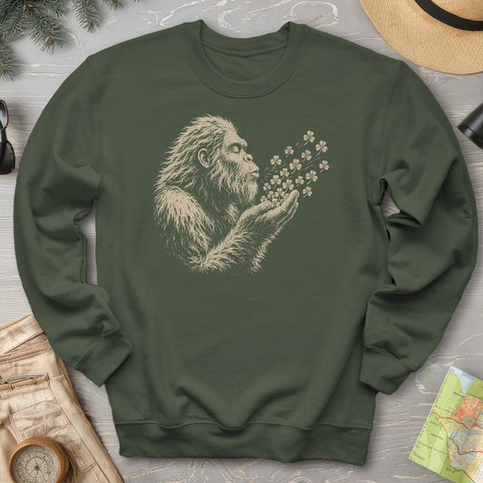 Bigfoot Shamrocks Sweatshirt