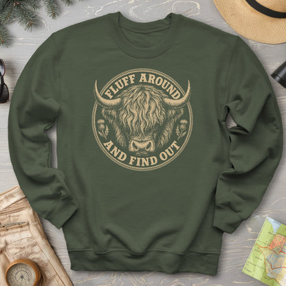 Fluff Around Coo Sweatshirt