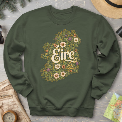 Éire Floral Map Sweatshirt