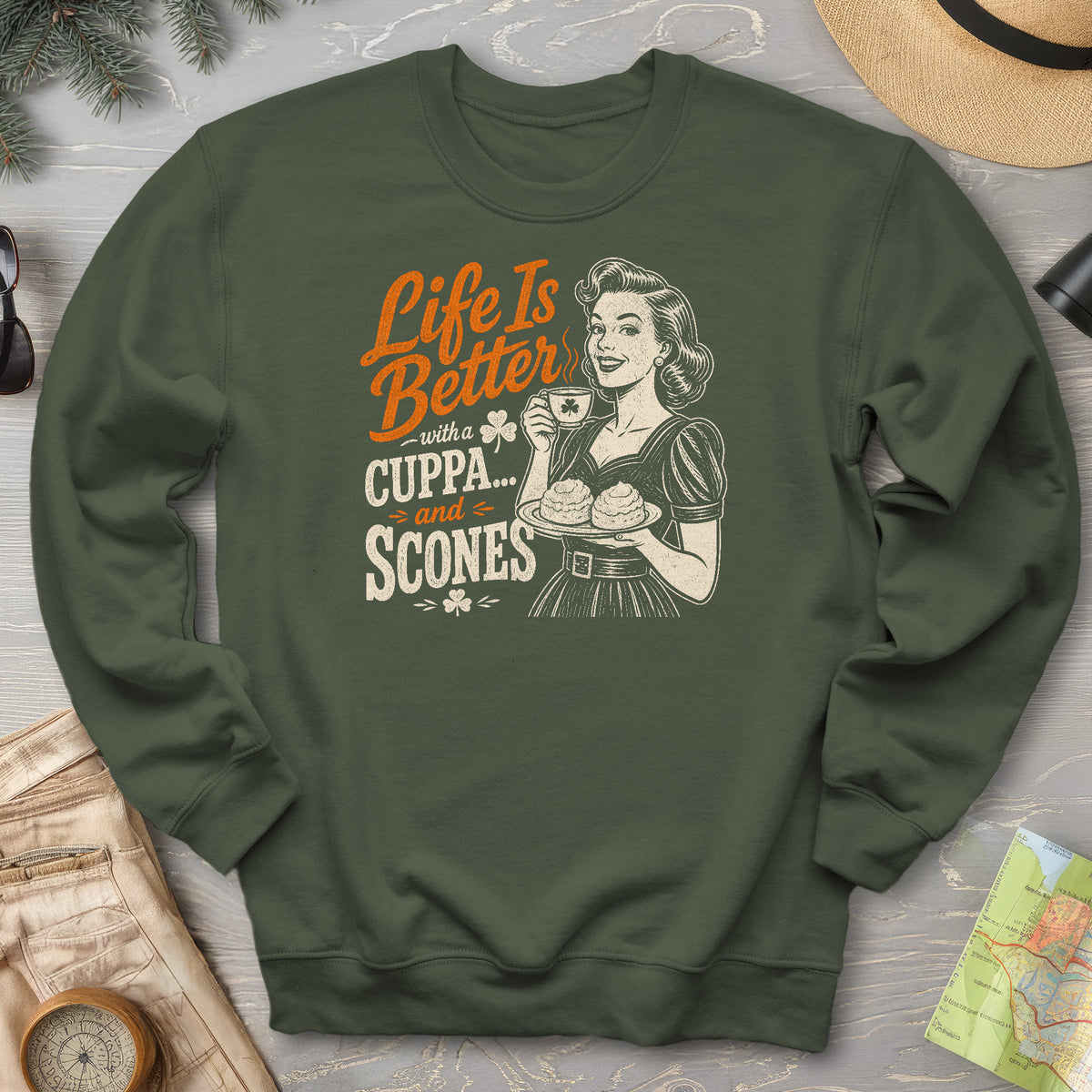 Cuppa Scones Sweatshirt