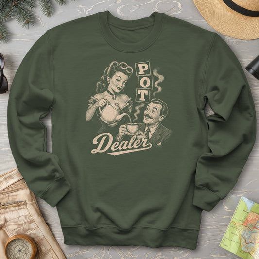 Pot Dealer Tea Sweatshirt