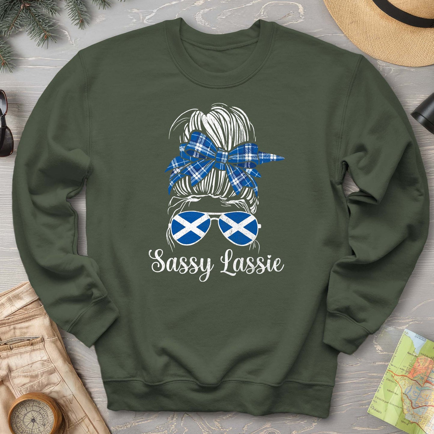 Scottish Sassy Lassy Sweatshirt