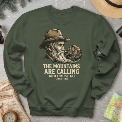 22026052002 The Mountains Are Calling V01 - Gildan 18000 Sweatshirt