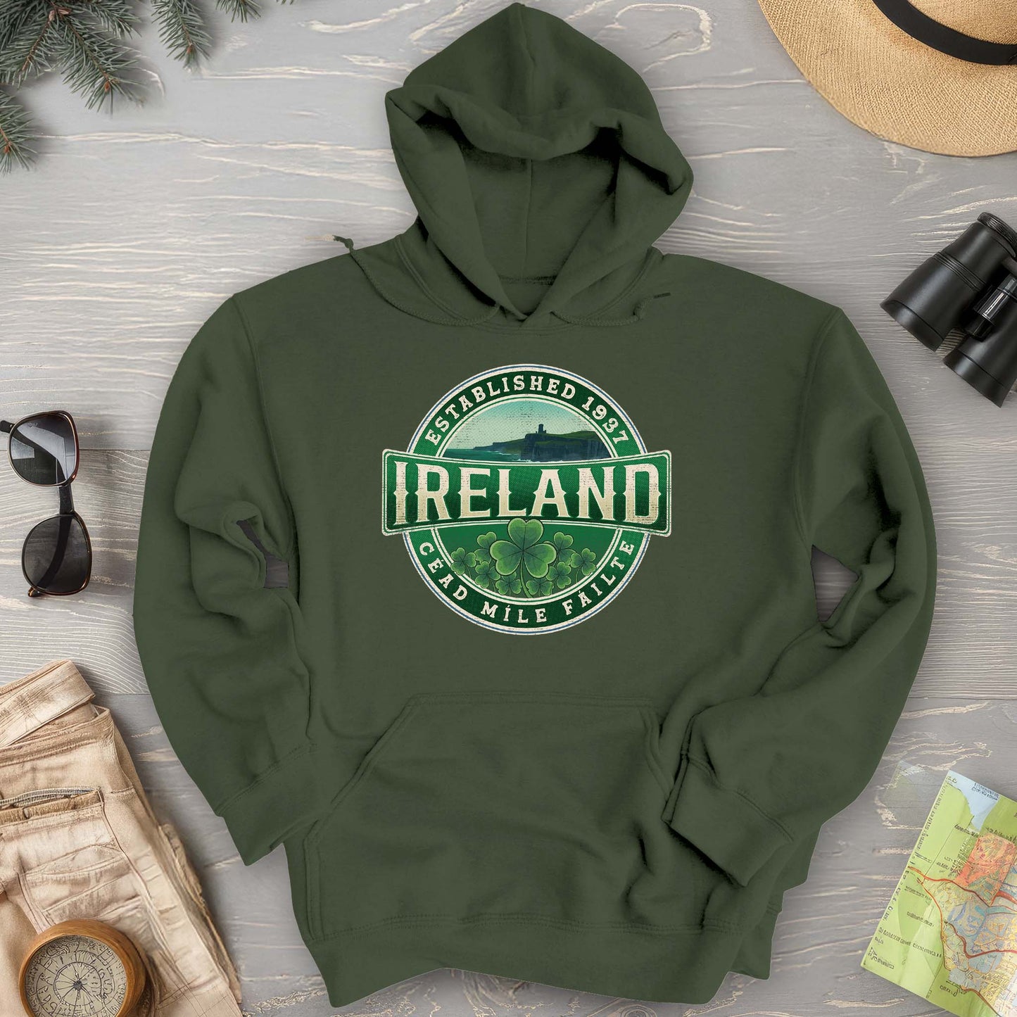 Ireland Badge Hoodie