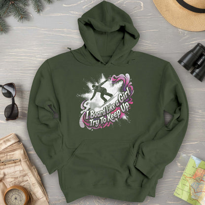 Board Like a Girl Hoodie