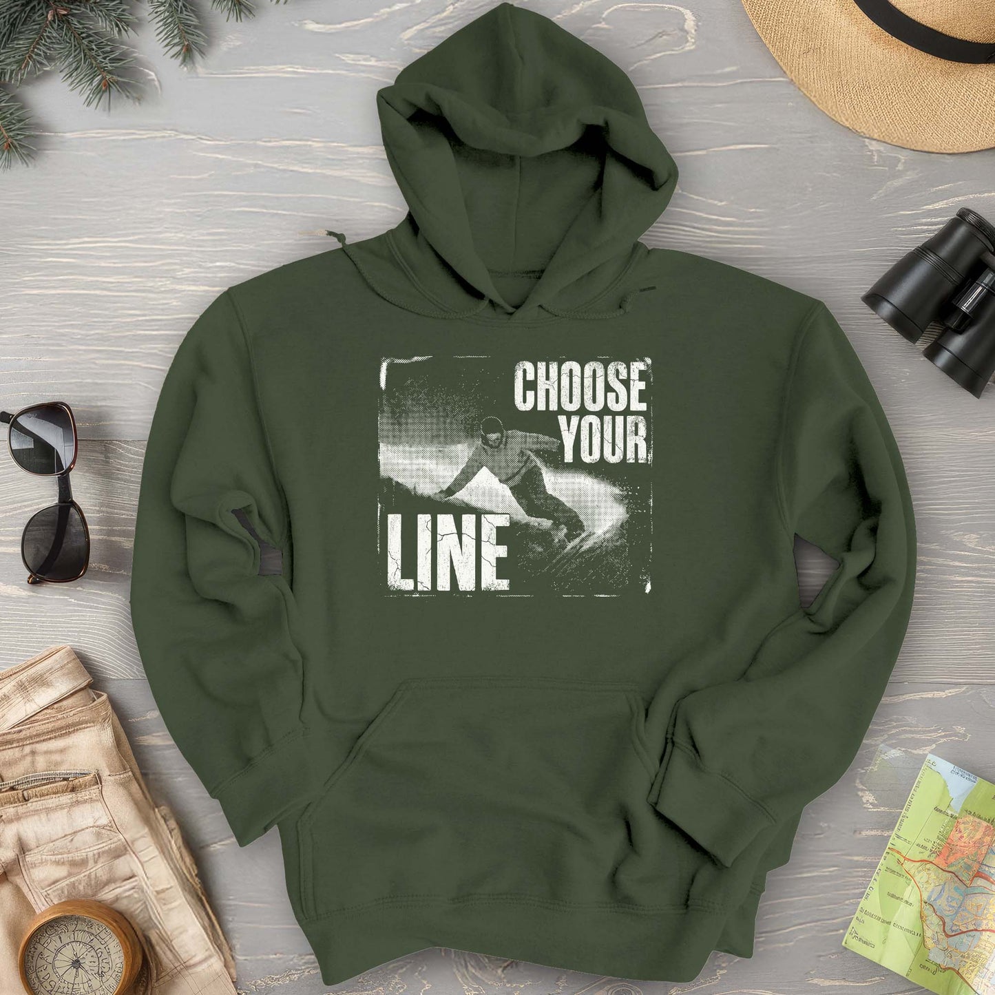 Choose Your Line Hoodie