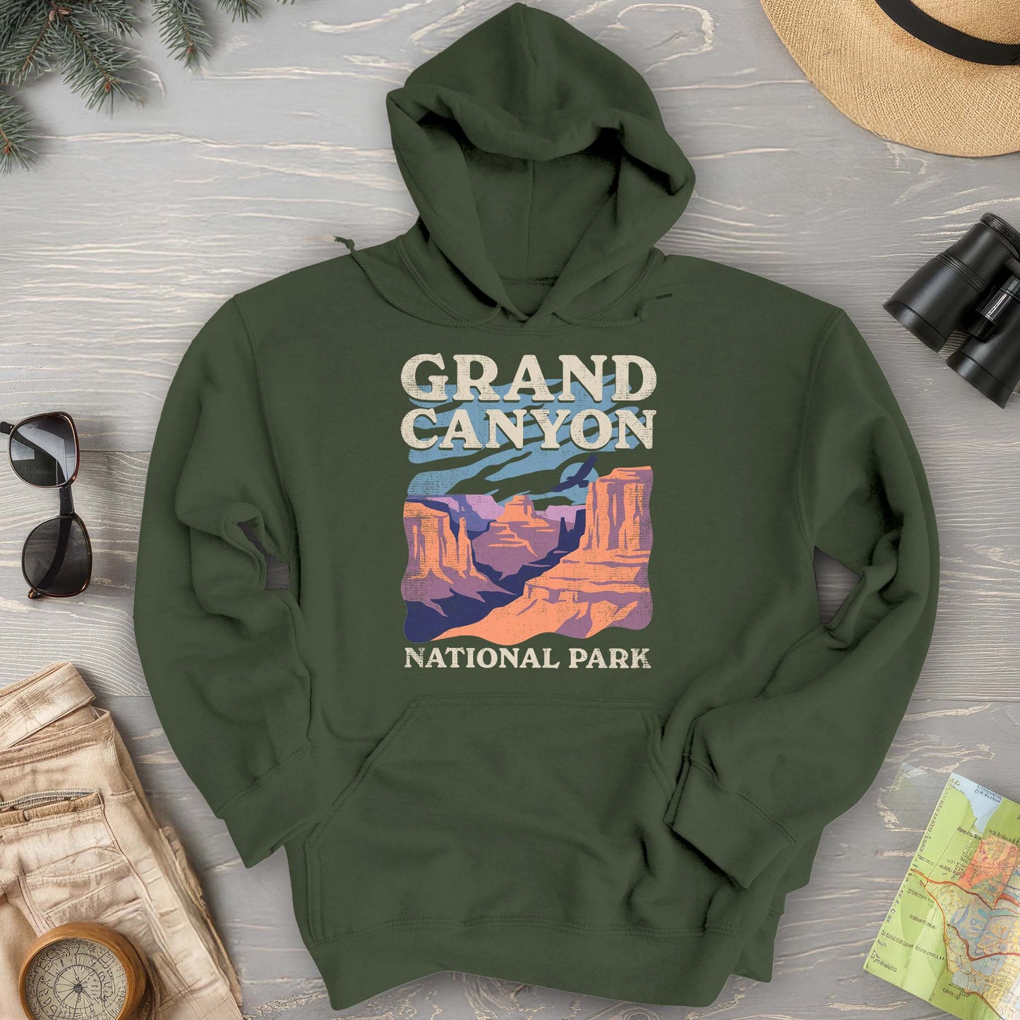 Grand Canyon Pastels Hoodie