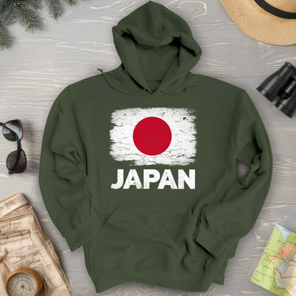Japan Vintage Flag Hoodie