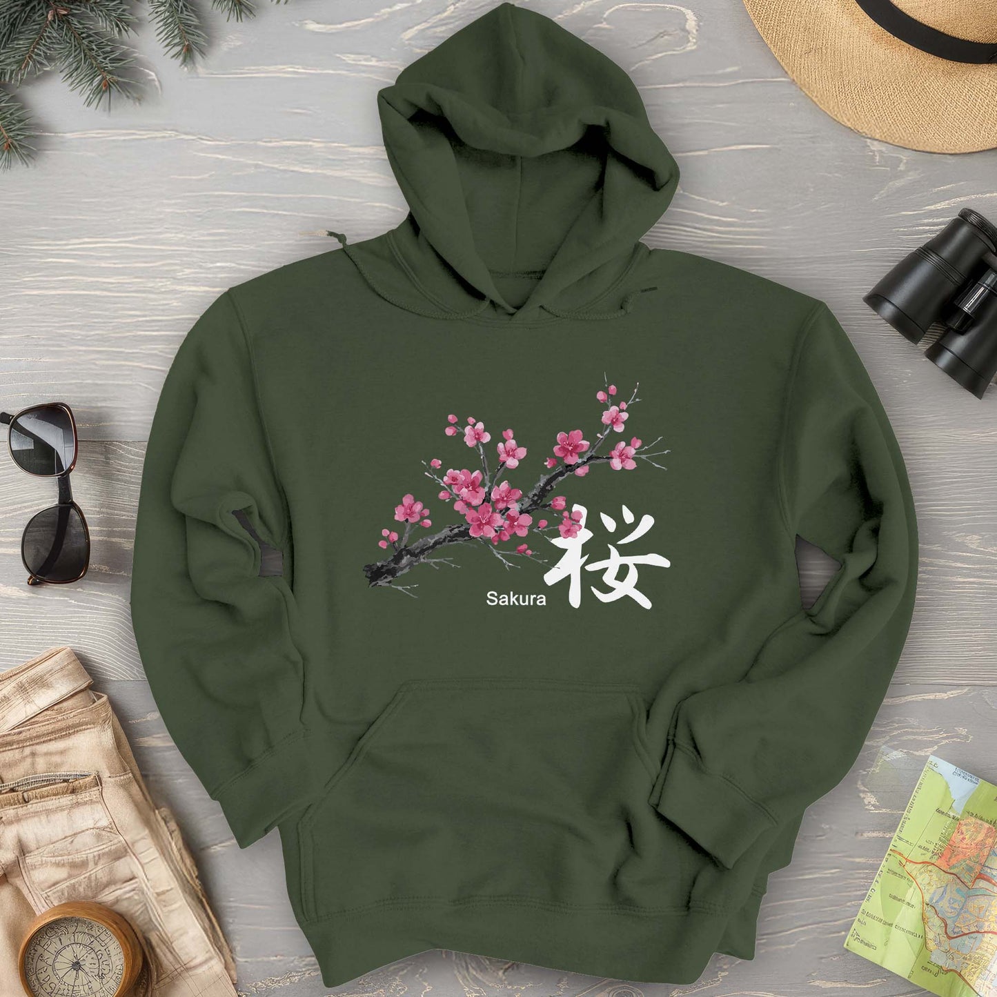 Cherry Blossom Sakura Hoodie