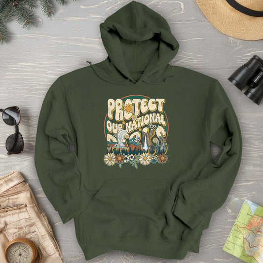 Protect Our Parks Groovy Hoodie