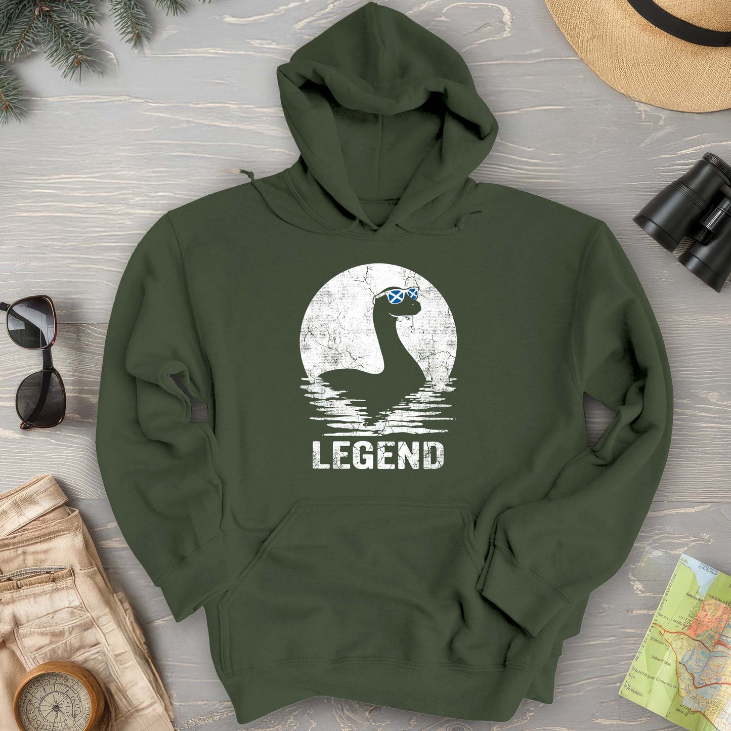 Legend Nessie Sunglasses Hoodie