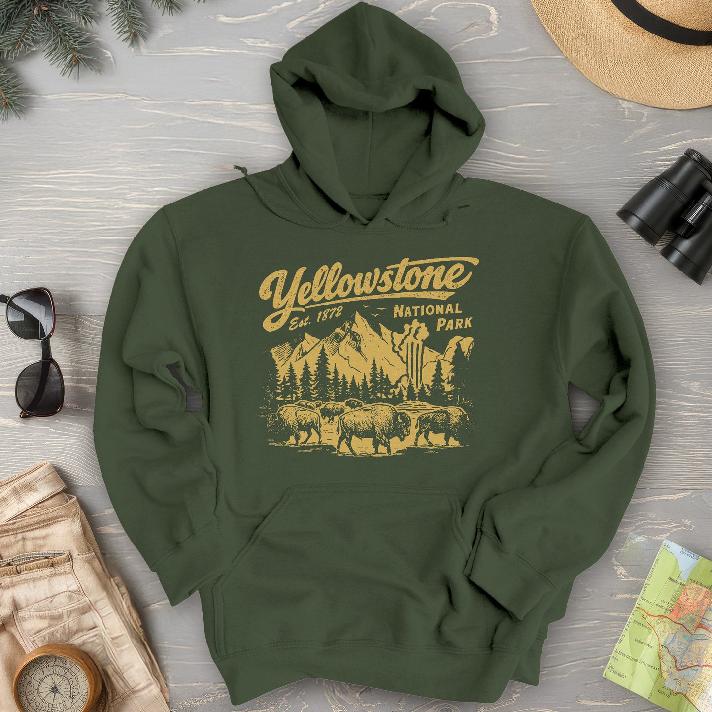 Yellowstone "Vintage Sketch" Hoodie