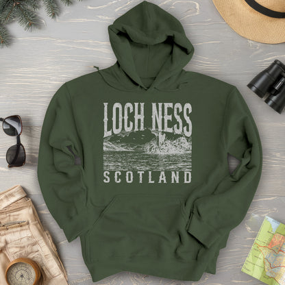 Loch Ness Sketch Hoodie