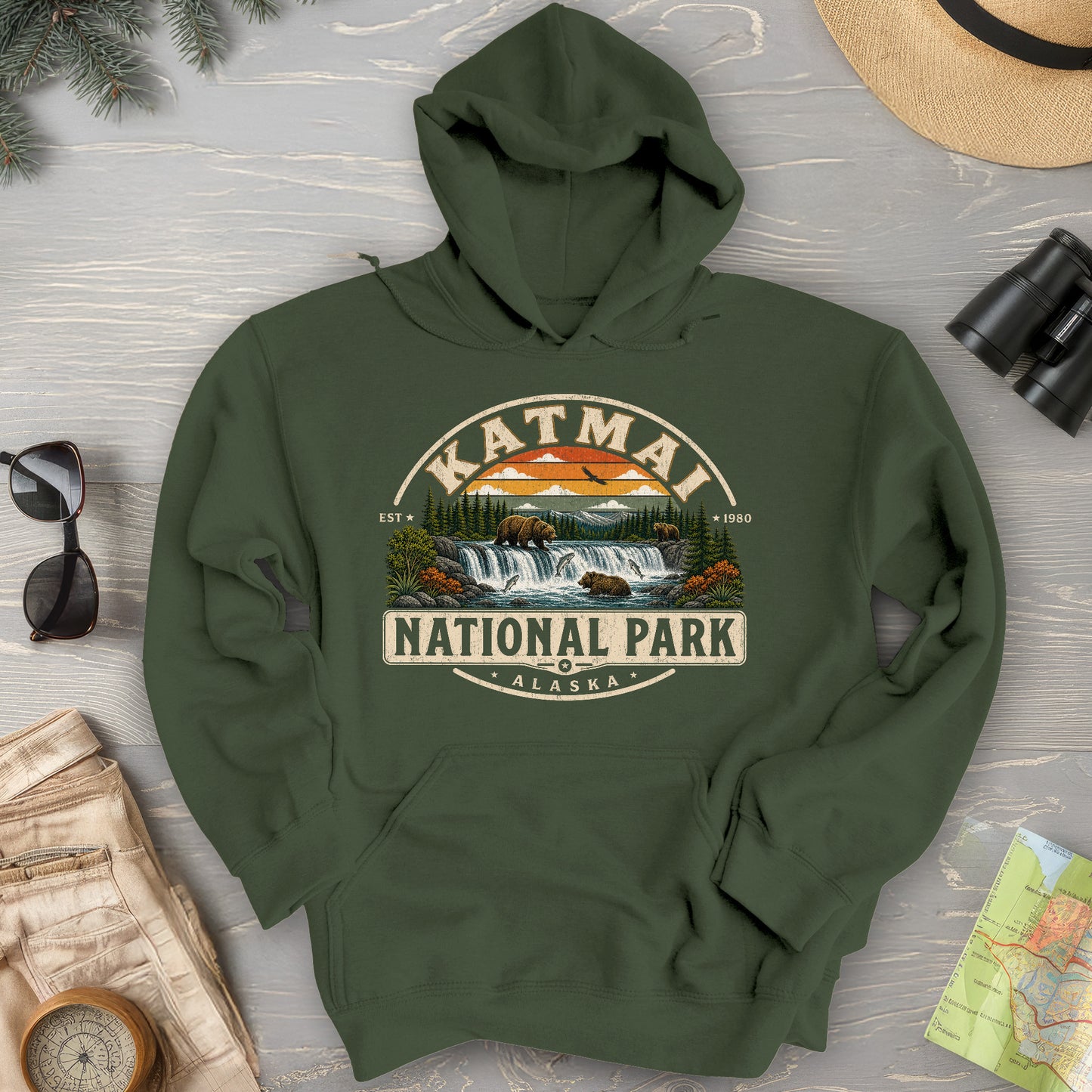 Katmai Medallion Hoodie
