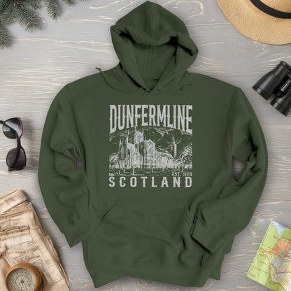 Dunfermline Scotland Sketch Hoodie