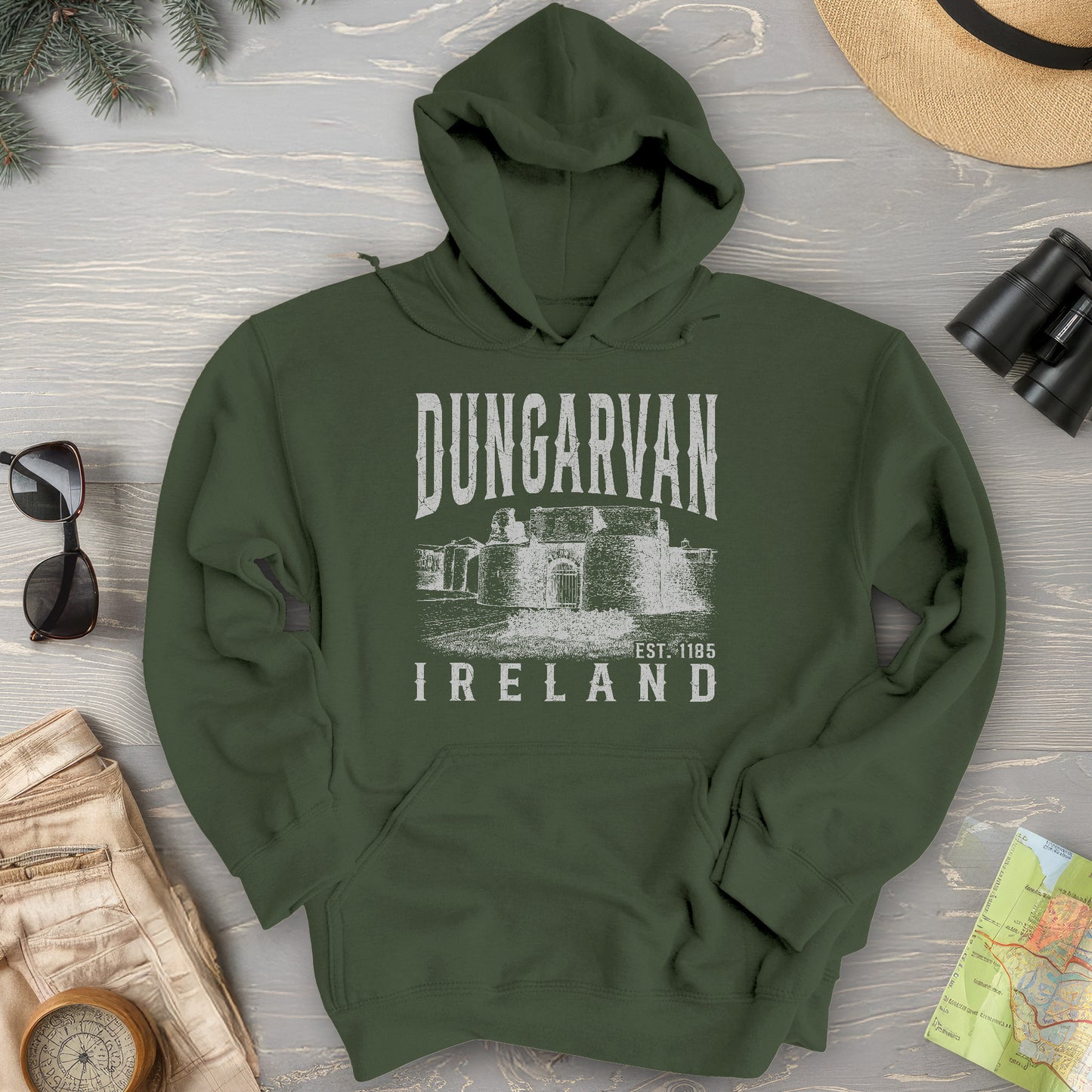 Dungarven Ireland Sketch Hoodie