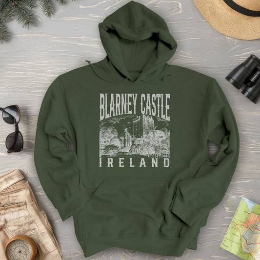 Blarney Castle Ireland Sketch Hoodie